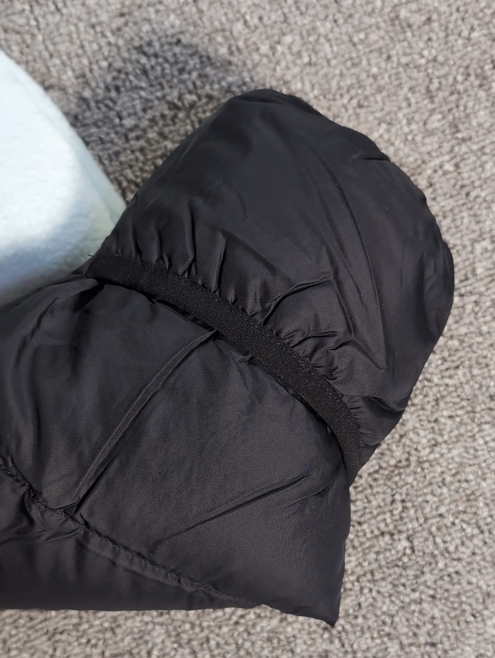 NWT 1996 Retro Nuptse Fleece One-Piece - Infants' Size 18-24M in Muted Pine Teal - Picture 10 of 12